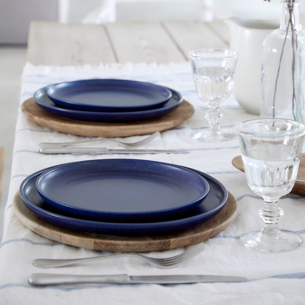 Pacifica 4pc Place Setting - Blueberry