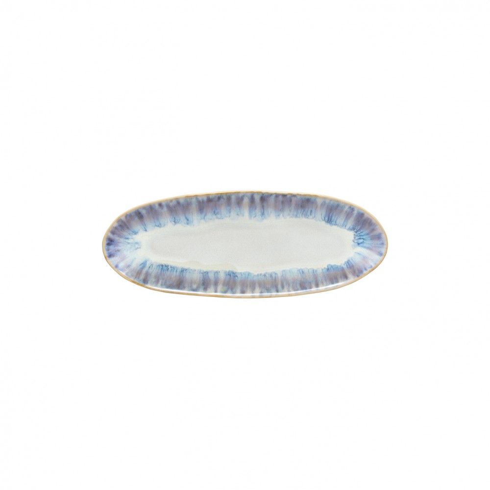 Brisa Long Oval Platter - Ria Blue