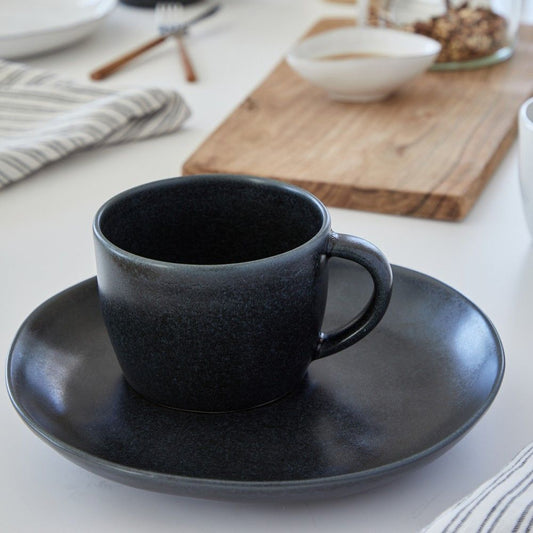 Livia Mug Set - Matte Black