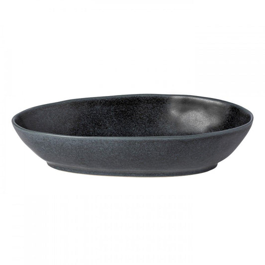 Livia Medium Oval Baker - Matte Black