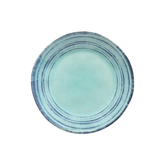 Nantucket Dinner Plate Set - Aqua