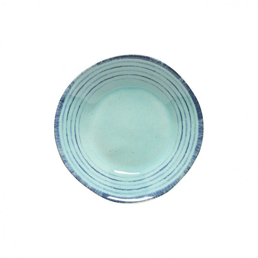 Nantucket Pasta Plate Set - Aqua