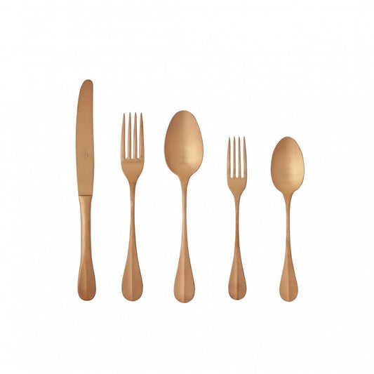 Nau Flatware 20pc Set - Brushed Copper