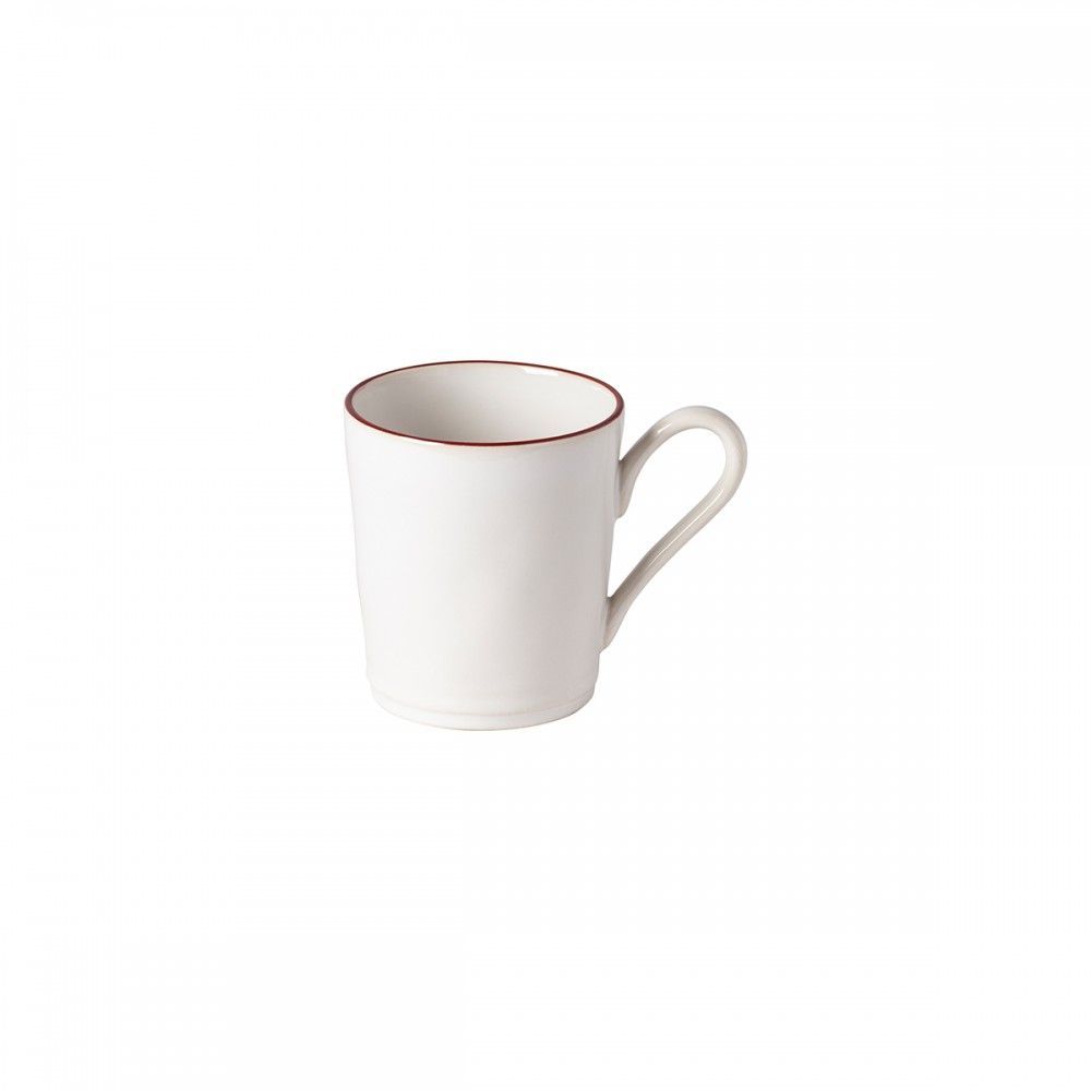 Beja Mug Set - White Red