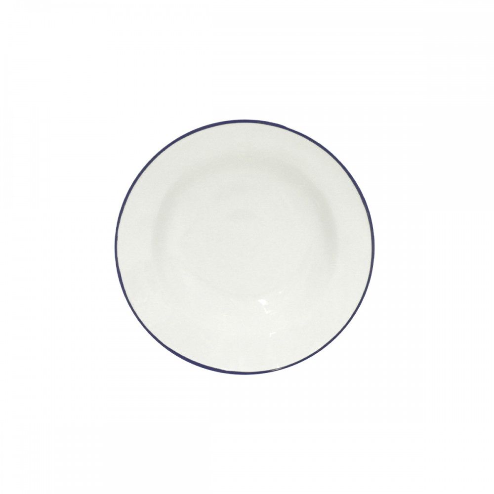 Beja Pasta Plate Set - White Blue