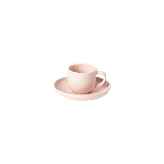 Pacifica Coffee Cup & Saucer Set - Marshmallow