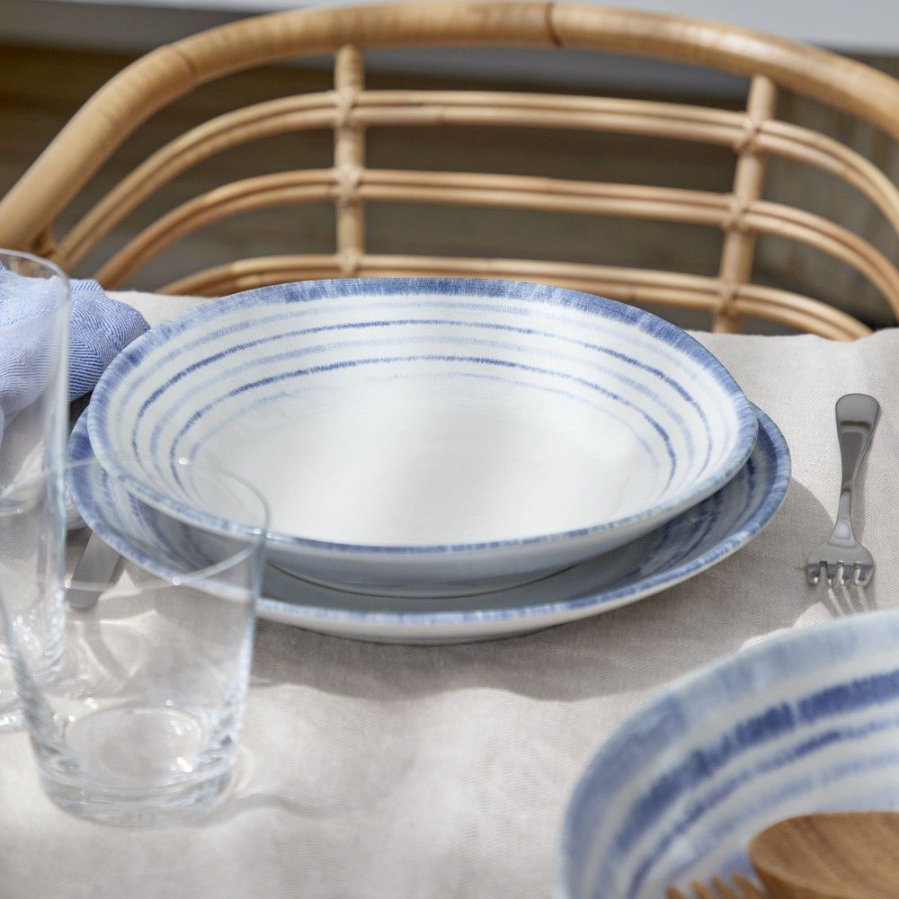 Nantucket Pasta Plate Set - White