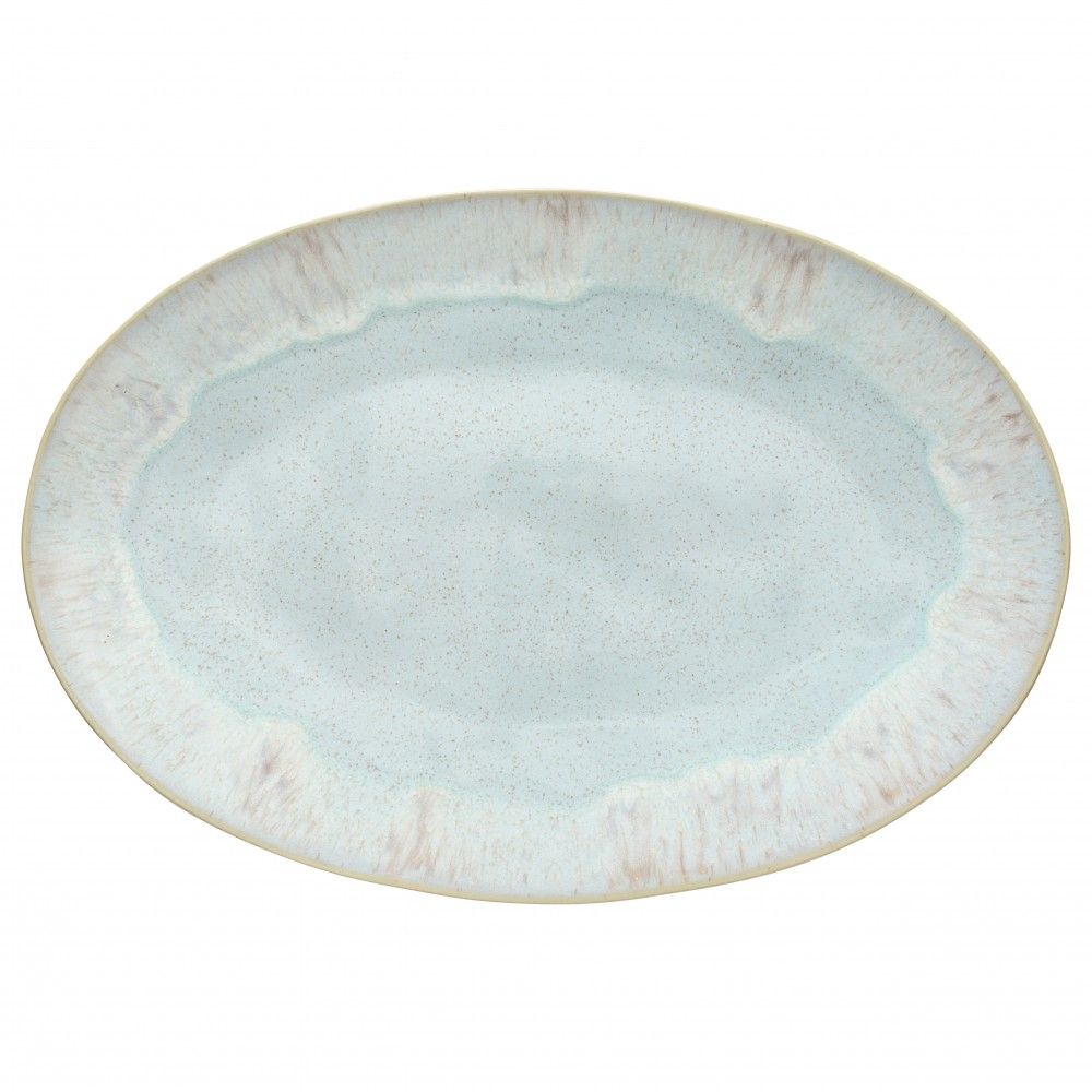 Eivissa Large Oval Platter - Sea Blue