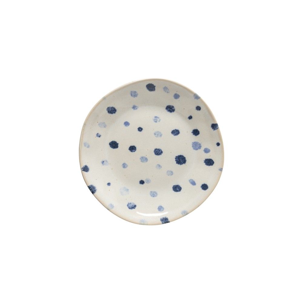 Nantucket Salad Plate Set - White Dots