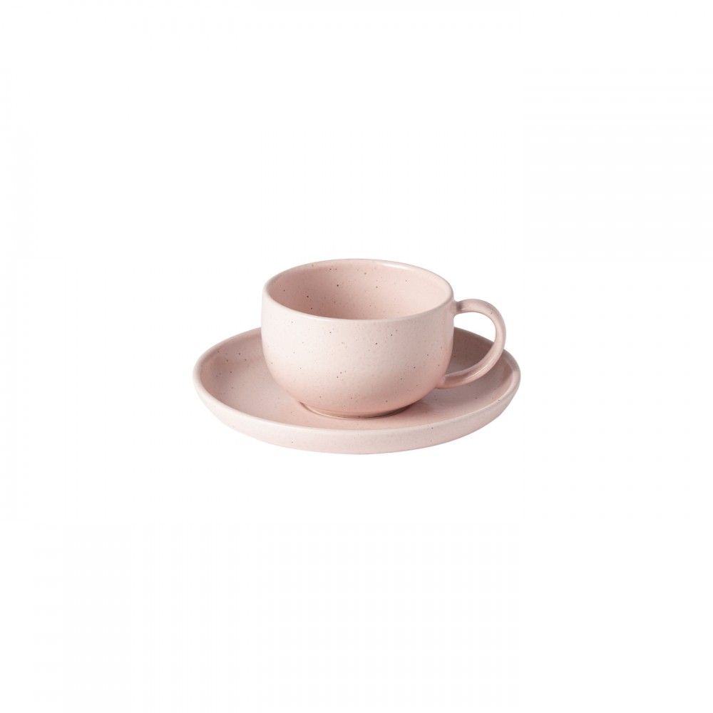 Pacifica Tea Cup & Saucer Set - Marshmallow