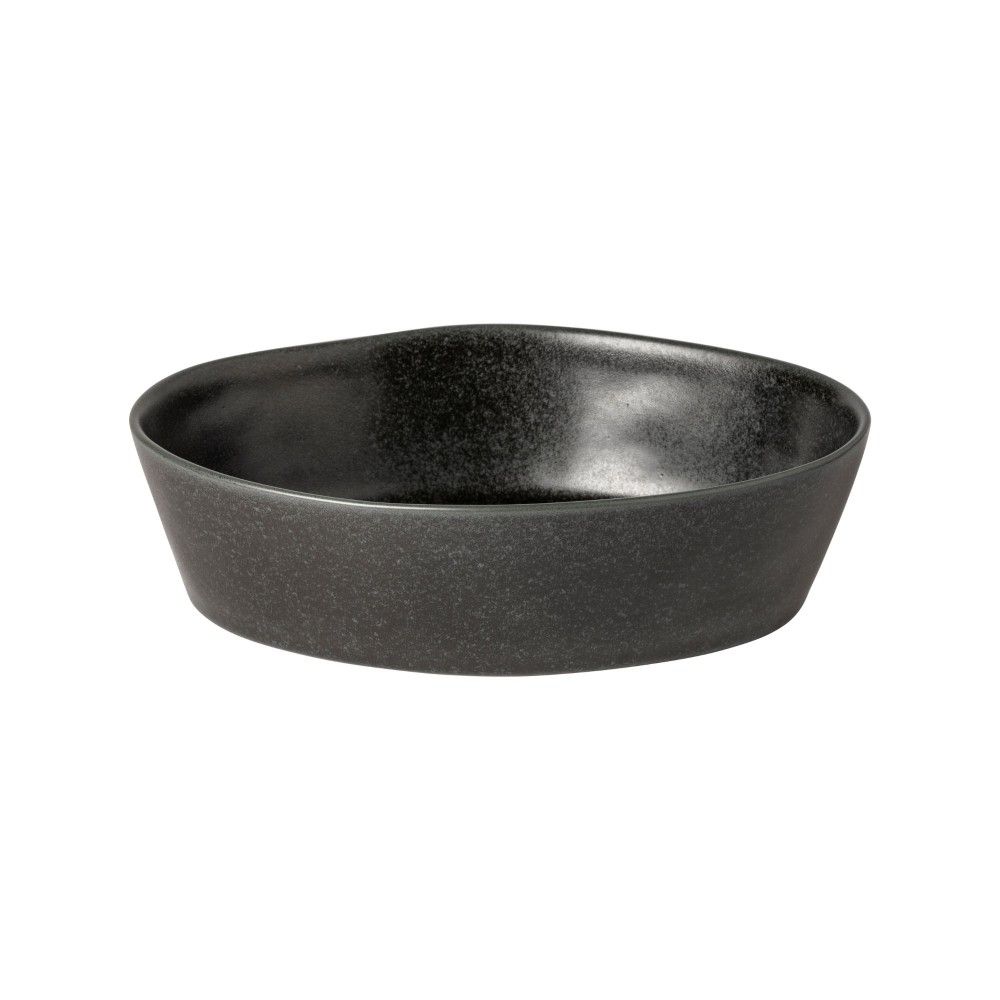 Livia Small Oval Baker - Matte Black