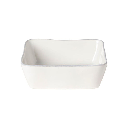 Livia Square Baker - White