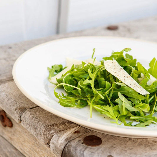 Beja Salad Plate Set - White Cream