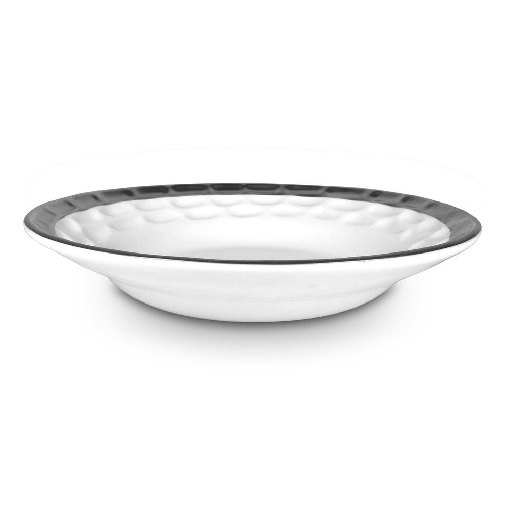 Truro Dinner Bowl - Platinum