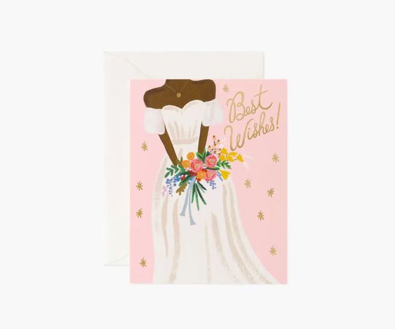 Rifle Paper Co Card - Beautiful Bride Rose