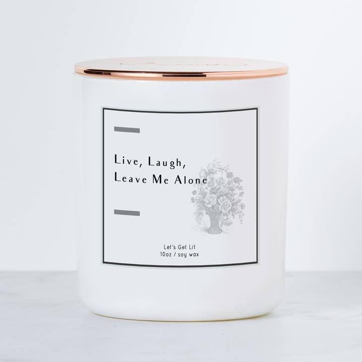 Leave Me Alone Candle