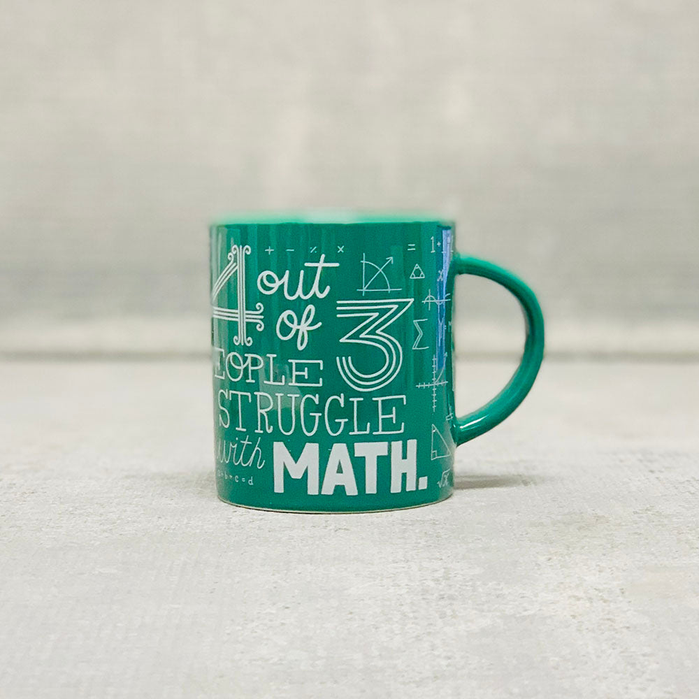 4 Out of 3 Math Mug