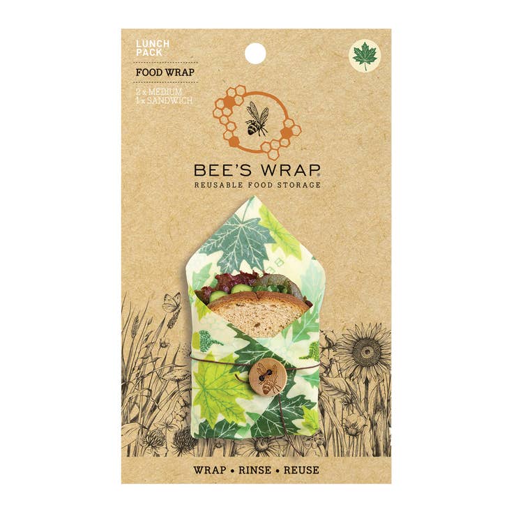 Bee's Wrap Lunch Pack - Forest Floor