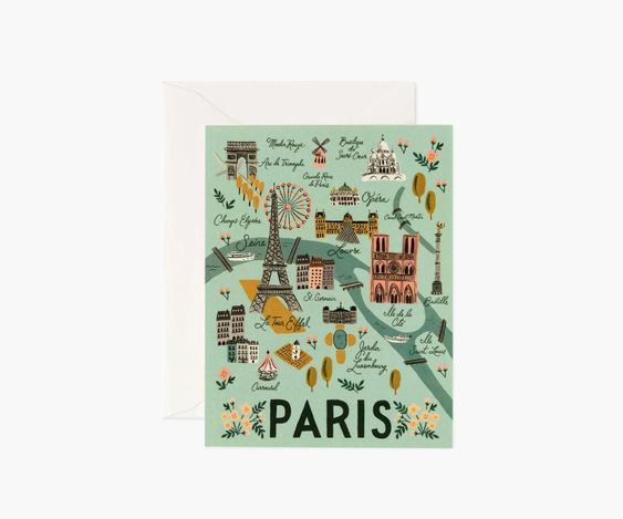 Rifle Paper Co Card - Paris
