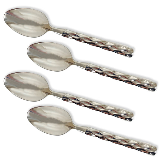 Truro Spoon Set - Platinum