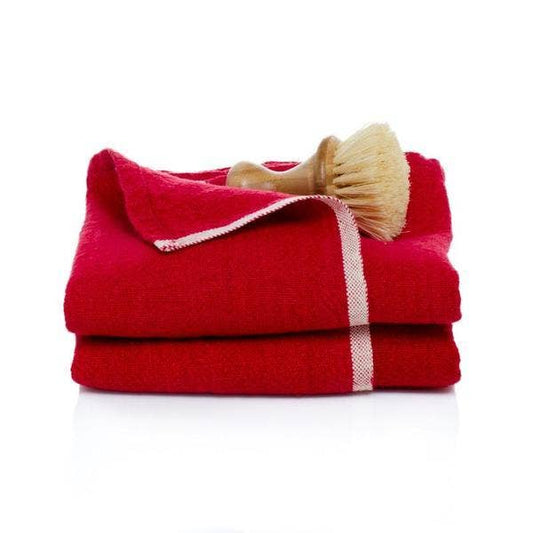 Chunky Linen Napkins - Red