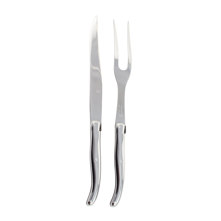 Laguiole Carving Set - Stainless Steel