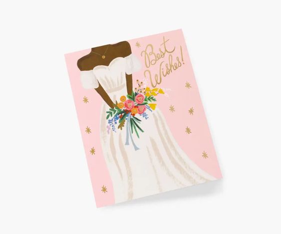 Rifle Paper Co Card - Beautiful Bride Rose