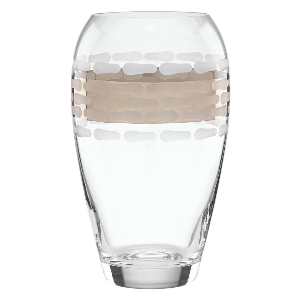 Truro Glass Vase - Platinum