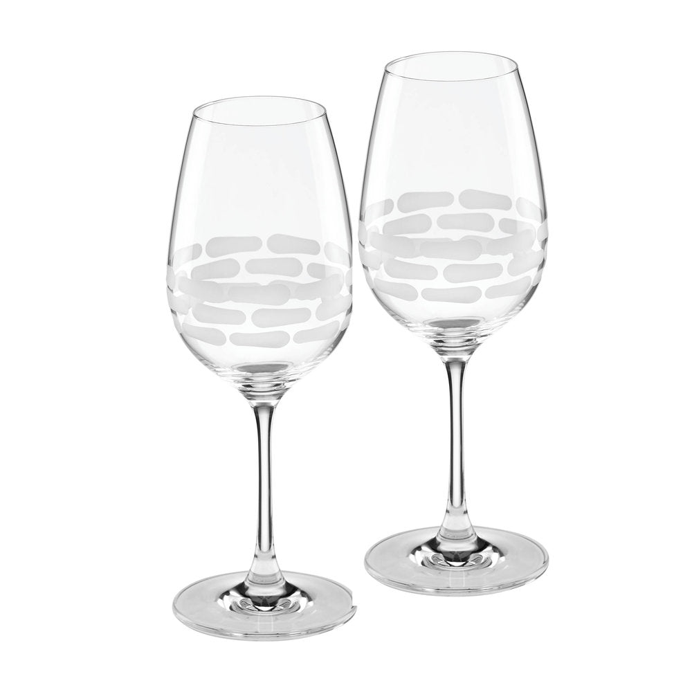 Truro White Wine Glass Set - Clear