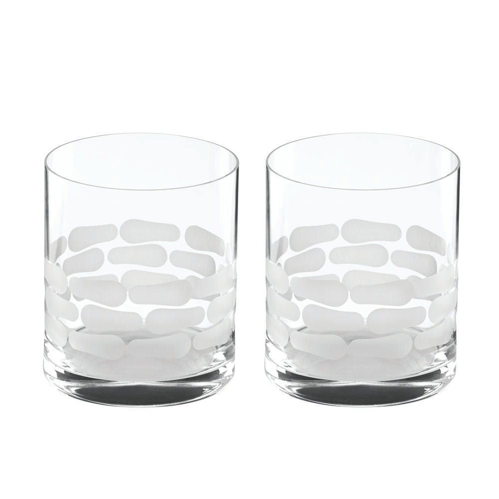 Truro Double Old Fashioned Glass Set - Clear