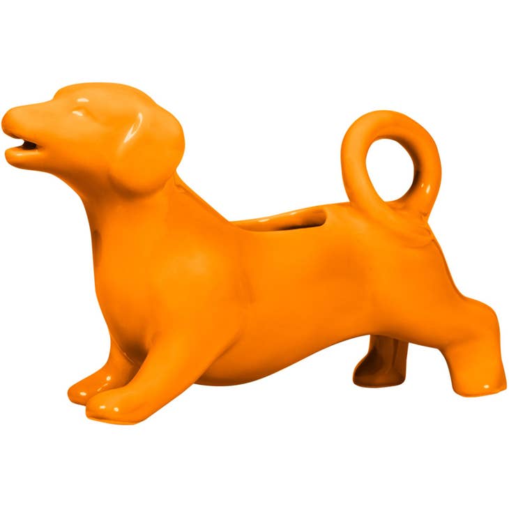 Dachshund Creamer - Orange