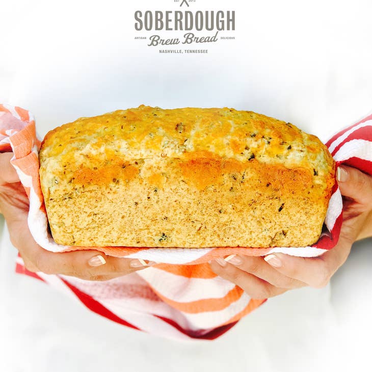 Soberdough Brew Bread - Cheesy Garlic