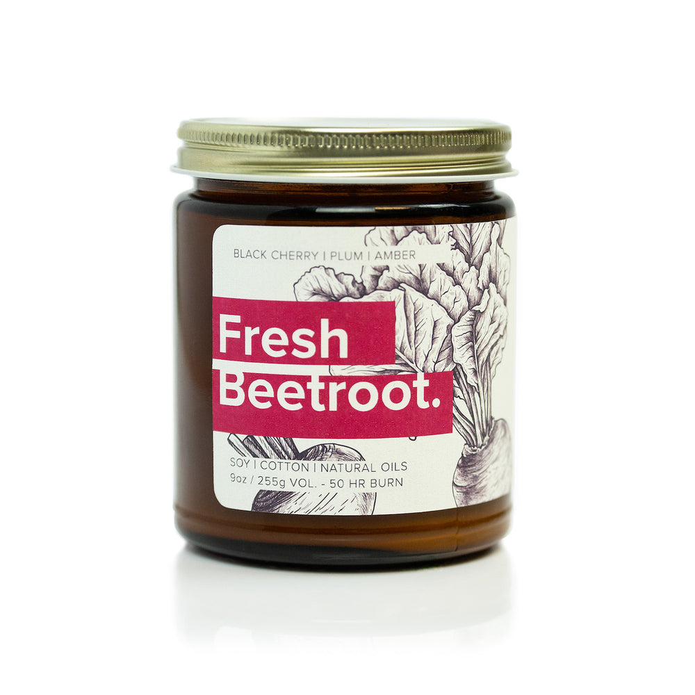 Fresh Beetroot Soy Candle
