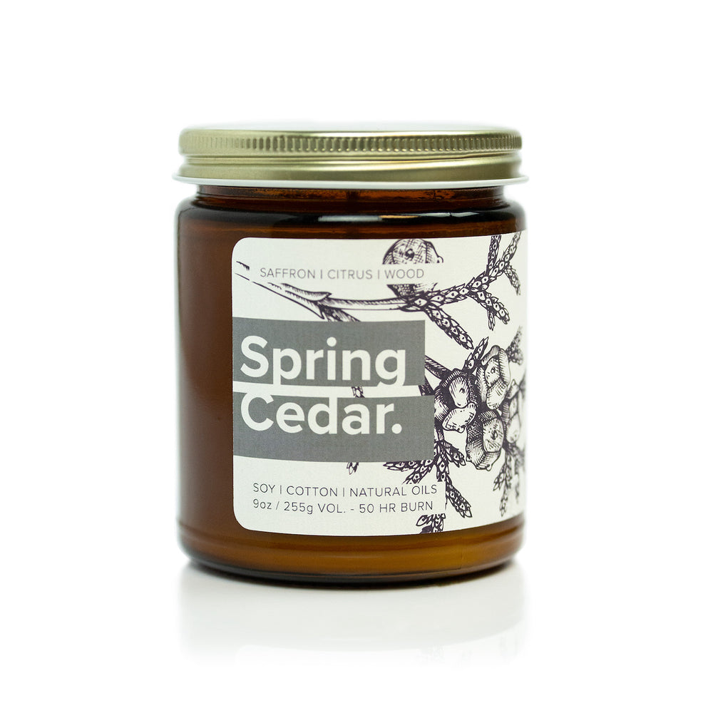 Spring Cedar Soy Candle