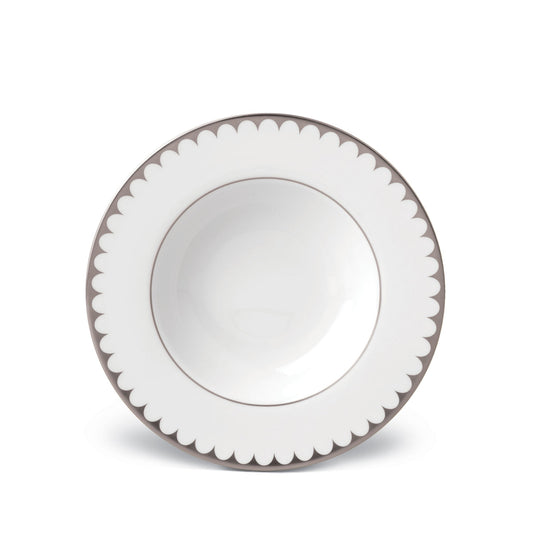 Aegean Filet Soup Plate - Platinum