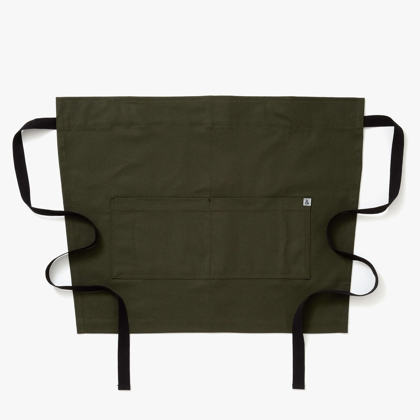 The Cafe Bistro Apron - Olive Green