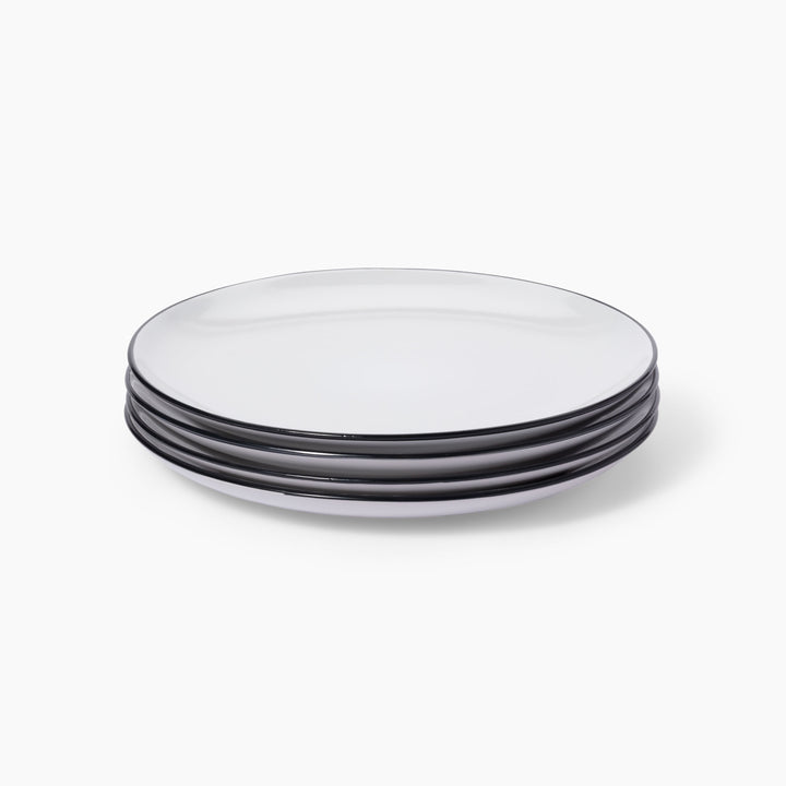 Big Plate Set - Navy Stripe