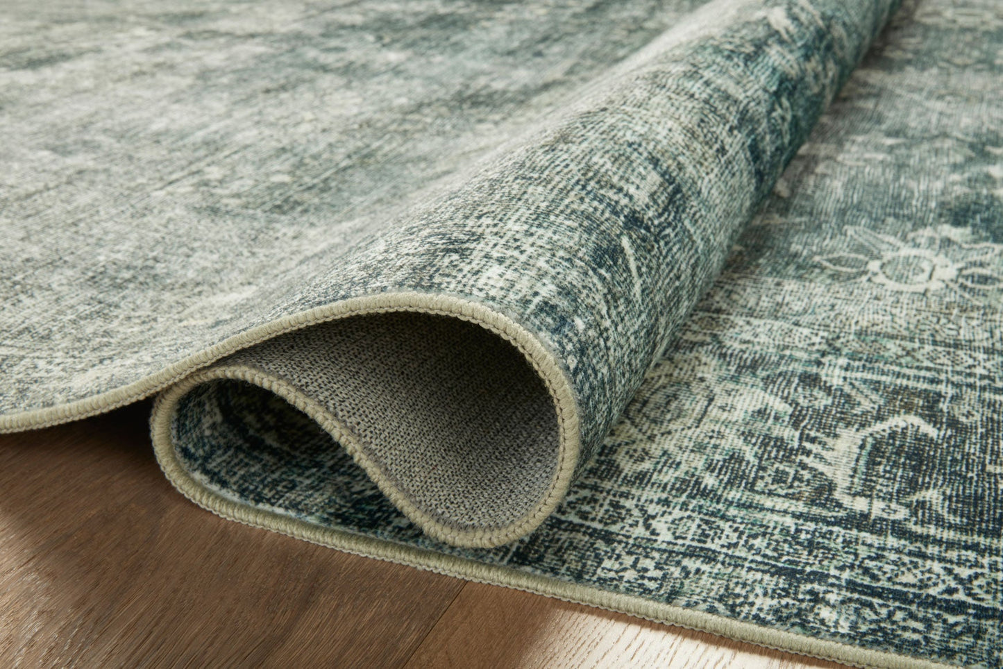 Magnolia Home x Loloi Banks Rug - Blue Lagoon