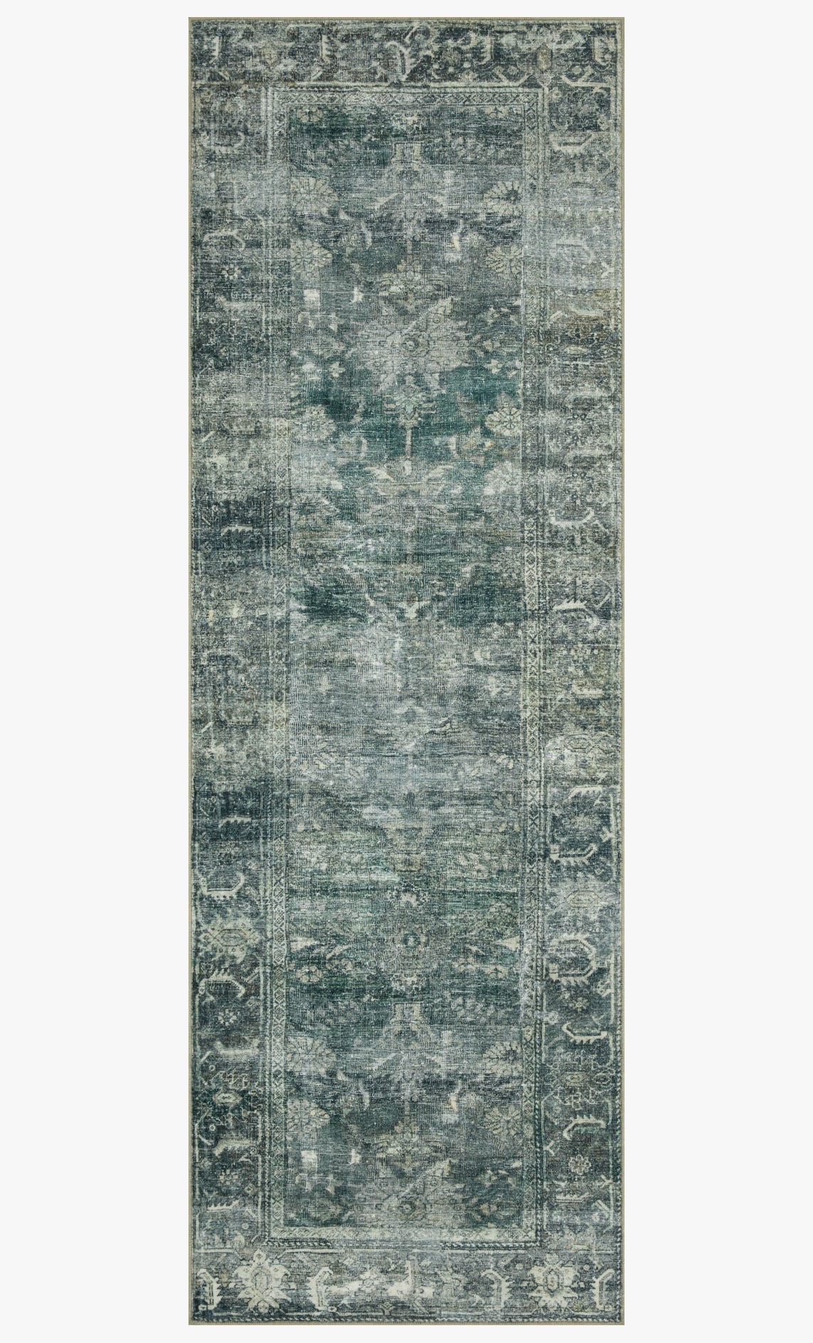 Magnolia Home x Loloi Banks Rug - Blue Lagoon