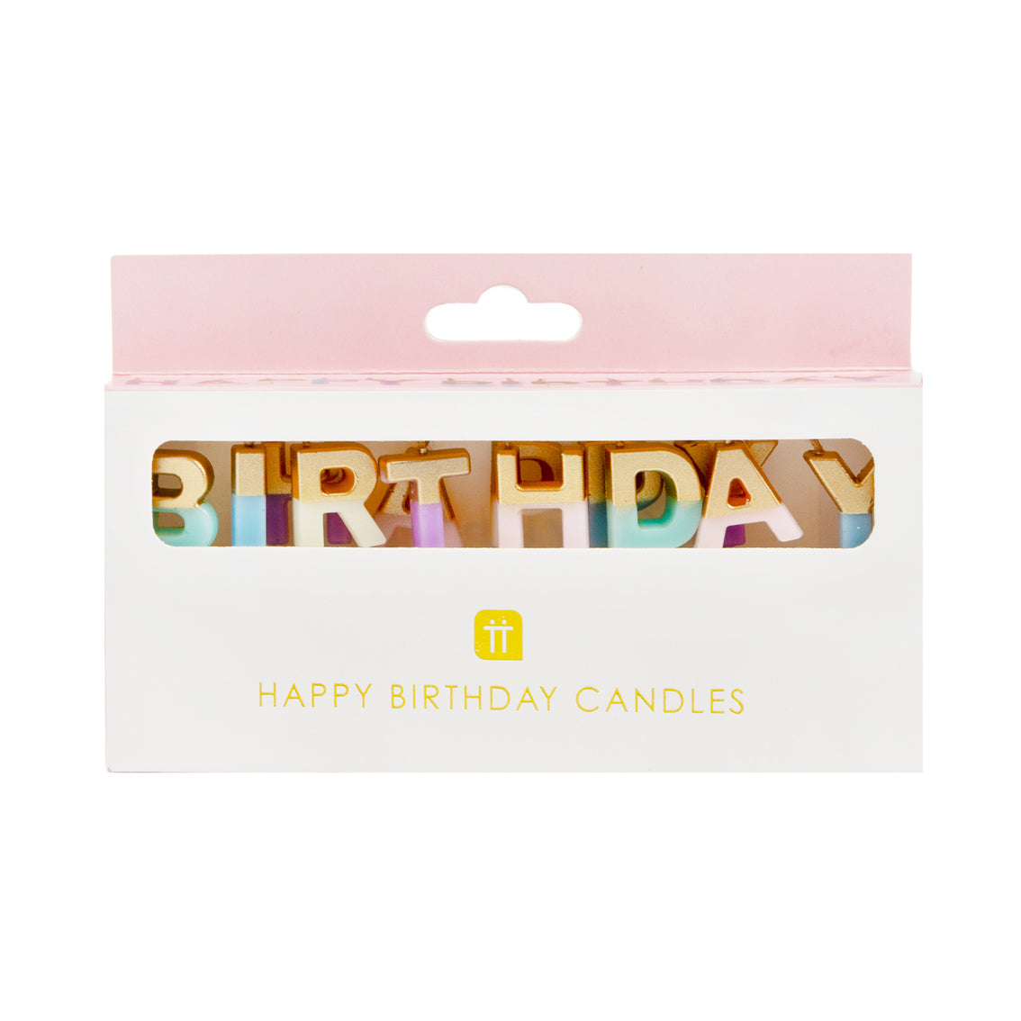 Pastel Birthday Candles