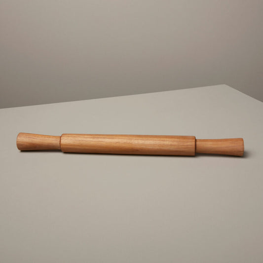 Teak Rolling Pin With Handles