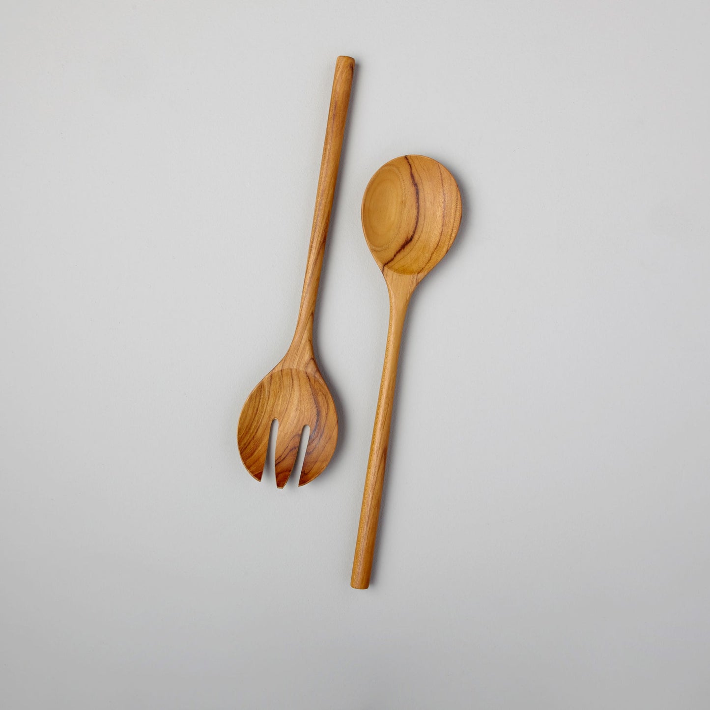 Teak Large Serving Set