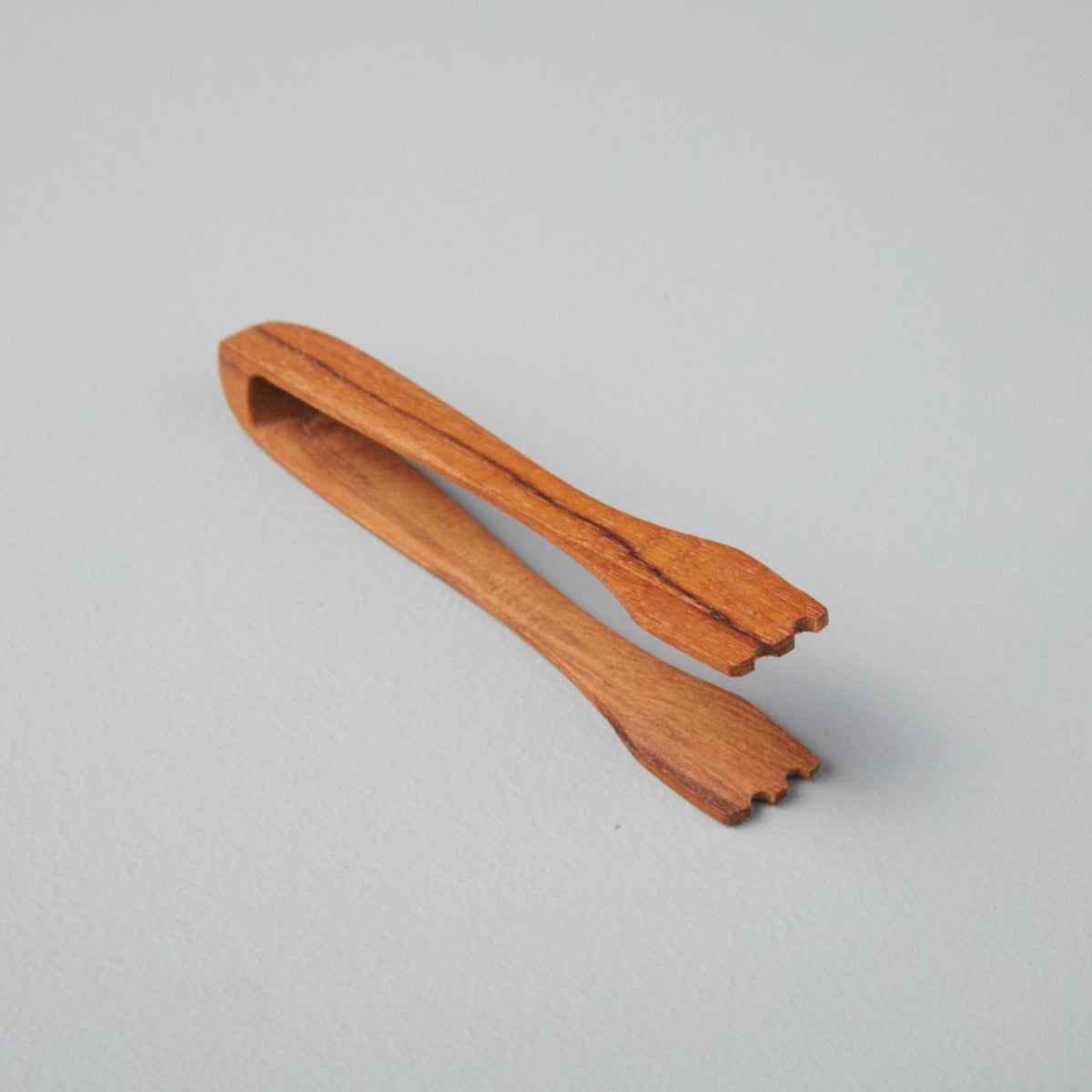 Mini Teak Tongs