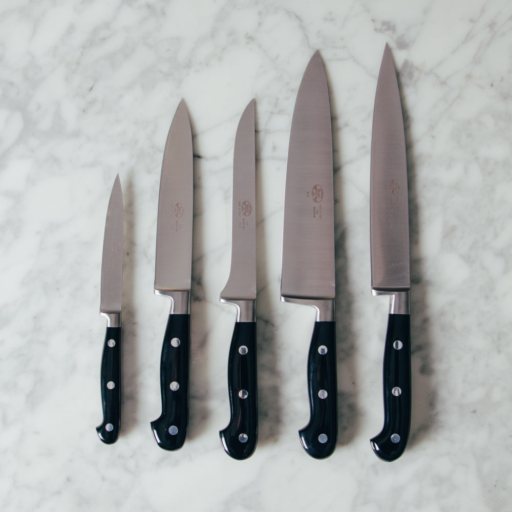 Berti 8 in Chef's Knife - Black