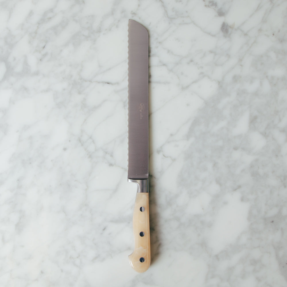 Berti Bread Knife - White
