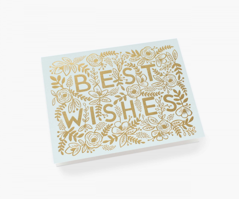 Rifle Paper Co Card - Best Wishes
