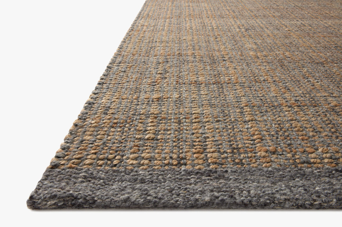 Jean Stoffer x Loloi Cornwall Rug - Charcoal Natural