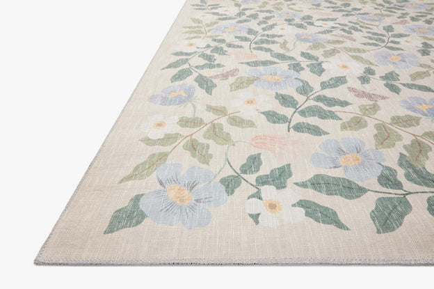 Rifle Paper Co x Loloi Cotswolds Rug - Primrose Sand