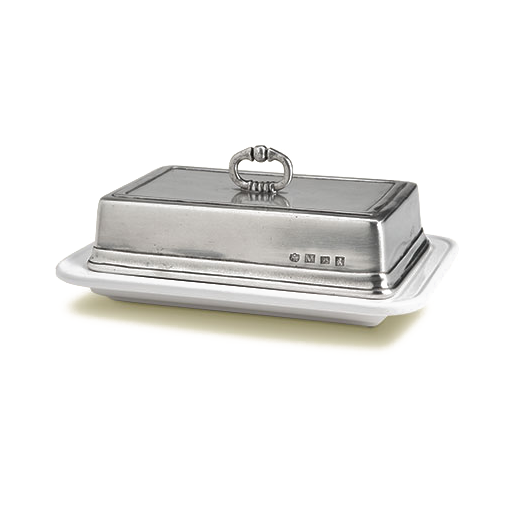 Match Pewter Convivio Double Butter Dish