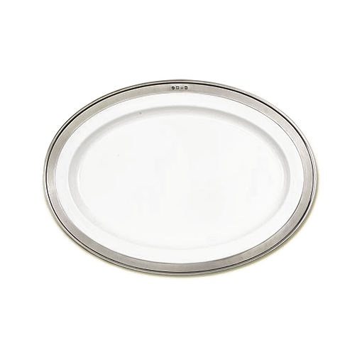 Match Pewter Convivio Oval Serving Platter - Medium